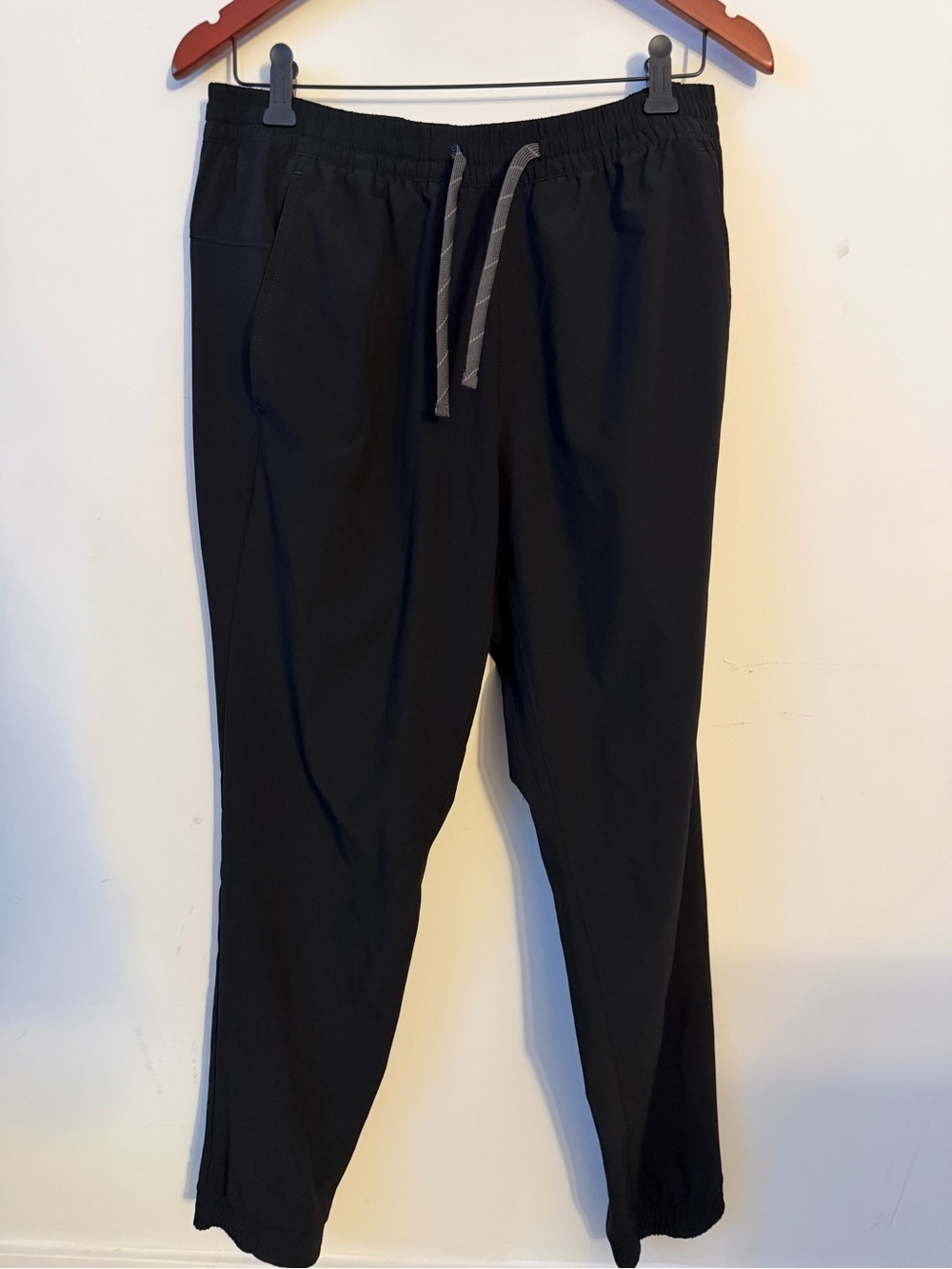 Eddie Bauer Black Drawstring Jogger Pants
